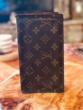 Louis Vuitton monogram long wallet vintage